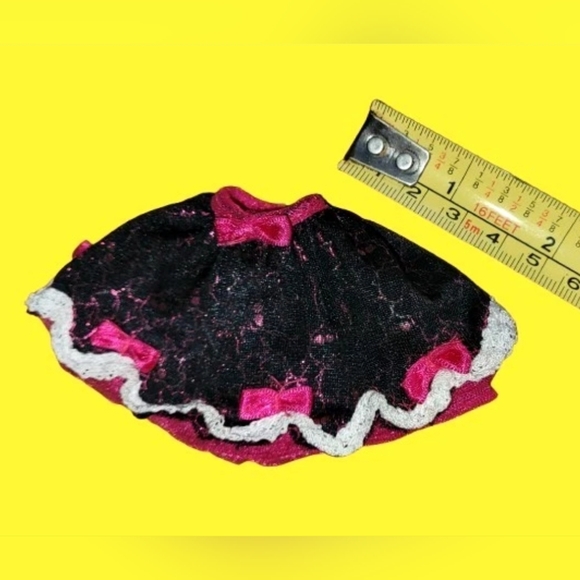 Draculaura skirt ⁂ Monster High sweet 1600 doll clothing □ replacement - 1pc - Picture 2 of 3